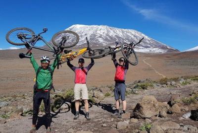 Kilimanjaro one day mountain biking  Kilimanjaro one day mountain biking