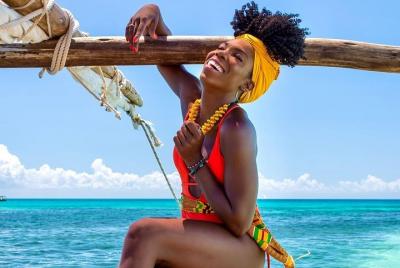 Departure from Kizimkazi, Zanzibar Safari Blue Tour, Kwale Island and Sandbank