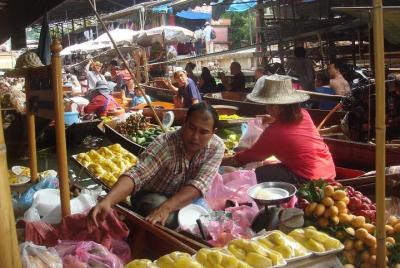 Bangkok - Floating market Damneun Saduak Half Day  Bangkok - Floating market Damneun Saduak Half Day