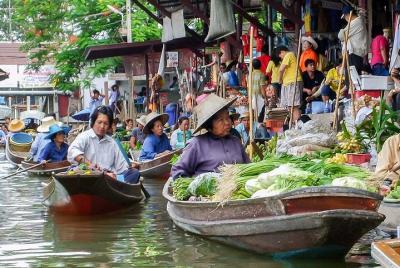 Maeklong Railway Market & Damnoensaduak Floating Market Tour (Mul Maeklong Railway Market & Damnoensaduak Floating Market Tour (Mul