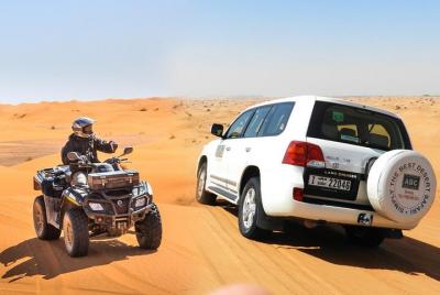 Dubai Desert 4x4 Dune Bashing, Self-Ride 30min ATV Quad, Camel Ri Dubai Desert 4x4 Dune Bashing, Self-Ride 30min ATV Quad, Camel Ri