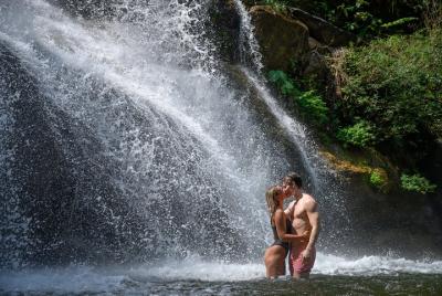 Hike & swim in rainforest waterfalls