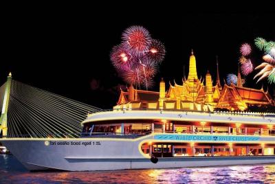 Bangkok: White Orchid Dinner Cruise with Optional Return Transfer