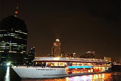 Bangkok Chao Phraya White Orchid River Cruise(Optional Roundtrip  Bangkok Chao Phraya White Orchid River Cruise(Optional Roundtrip