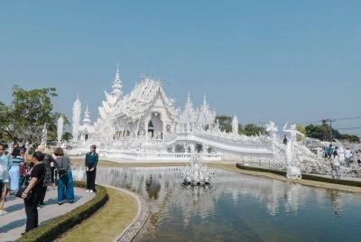 White Temple, Black House Museum and Hot Spring Tour from Chiang Mai White Temple, Black House Museum and Hot Spring Tour from Chiang Mai