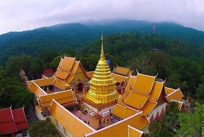 Wat Doi Suthep and Thai Handicraft Tour from Chiang Mai Wat Doi Suthep and Thai Handicraft Tour from Chiang Mai