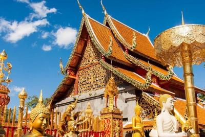 Half Day Tour : Wat Doi Suthep & Phu Ping Palace from Chiang Mai Half Day Tour : Wat Doi Suthep & Phu Ping Palace from Chiang Mai