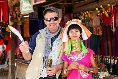 Chiang Rai in a Day: White Temple, Golden Triangle, Boat Ride to Laos, Long Neck Chiang Rai in a Day: White Temple, Golden Triangle, Boat Ride to Laos, Long Neck