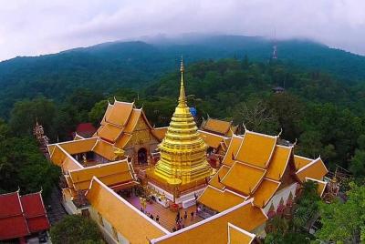Wat Doi Suthep Tour from Chiang Mai with Hmong Hill Tribe Village Wat Doi Suthep Tour from Chiang Mai with Hmong Hill Tribe Village