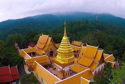 Half-Day Tour to Wat Doi Suthep and Thai Handicraft Half-Day Tour to Wat Doi Suthep and Thai Handicraft