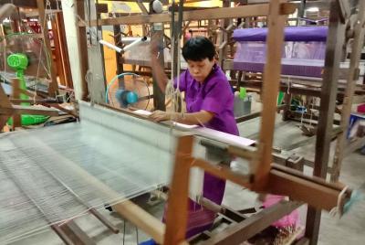 Completed Thai Silk Class Experience  Completed Thai Silk Class Experience