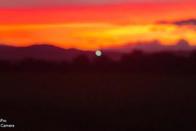 Sunset and Long neck hill tribe plus Amazing local greand temple Sunset and Long neck hill tribe plus Amazing local greand temple