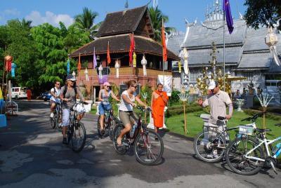 Chiang Mai City Culture Half-Day Cycling Tour Chiang Mai City Culture Half-Day Cycling Tour