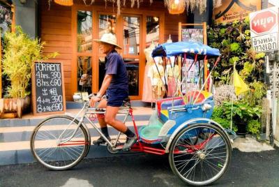 4 Hour Rent & Ride Package - Chut Thai Rental with Rickshaw (for 2 persons) 4 Hour Rent & Ride Package - Chut Thai Rental with Rickshaw (for 2 persons)
