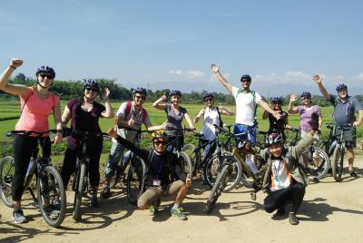 Full Day Cycling Amazing Chiangrai countryside and the White temp Full Day Cycling Amazing Chiangrai countryside and the White temp