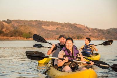 Kayak birding experience + Hotspring pool Kayak birding experience + Hotspring pool