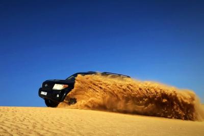 Red Dunes Desert Safari Dubai with BBQ - dinner, Sandboarding 