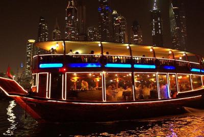 Dubai Marina Dhow Dinner Cruise Dubai Marina Dhow Dinner Cruise