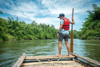 From Kanchanaburi: 4x4 Off Road Adventure, Bamboo Rafting and Hot From Kanchanaburi: 4x4 Off Road Adventure, Bamboo Rafting and Hot