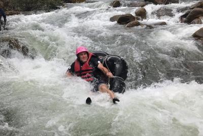 Jungle Trekking to Waterfall and Adventure Tubing 45 mins. (Only  Jungle Trekking to Waterfall and Adventure Tubing 45 mins. (Only