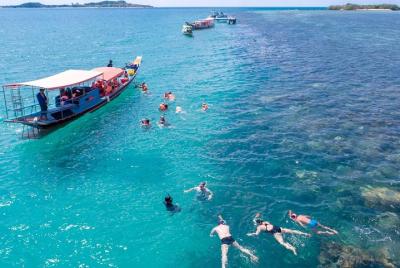 Koh Tan and Koh Madsum Snorkeling Trip By Longtail Boat From Koh  Koh Tan and Koh Madsum Snorkeling Trip By Longtail Boat From Koh