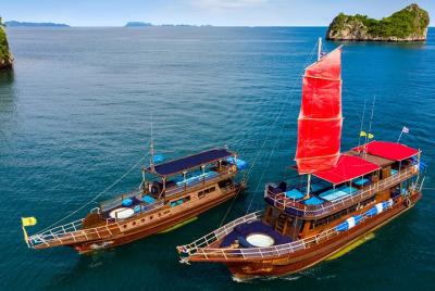 Pig Island by Dragon Yacht - 7 Islands, Snorkeling, Pig Feeding & Kayaking  Pig Island by Dragon Yacht - 7 Islands, Snorkeling, Pig Feeding & Kayaking