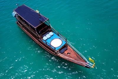 Private Half-Day Blue Dragon Yacht for Snorkeling Koh Tan & Visit Pig Island Private Half-Day Blue Dragon Yacht for Snorkeling Koh Tan & Visit Pig Island
