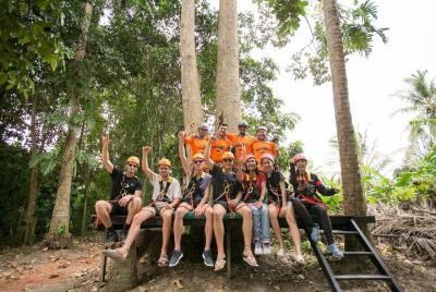 Jungle Xtreme Zipline 16 Platforms Tour From Koh Samui