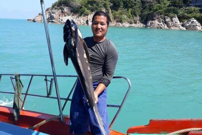 Mr. Tu Fishing Day Trip by Escort Boat from Koh Samui Mr. Tu Fishing Day Trip by Escort Boat from Koh Samui