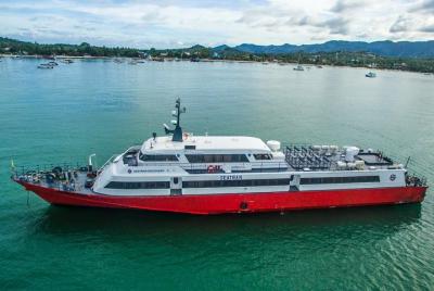 Koh Samui to Surat Thani Town by Seatran Discovery Ferry and Minivan