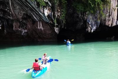 A full day exploring kayaking 3 islands (Talabeng sea cave) from Lanta
