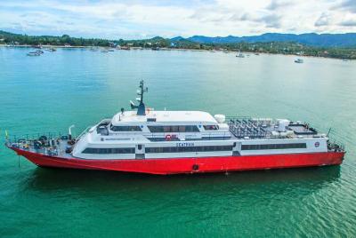 Koh Phangan to Surat Thani Don Sak Pier by Seatran Discovery Ferr Koh Phangan to Surat Thani Don Sak Pier by Seatran Discovery Ferr