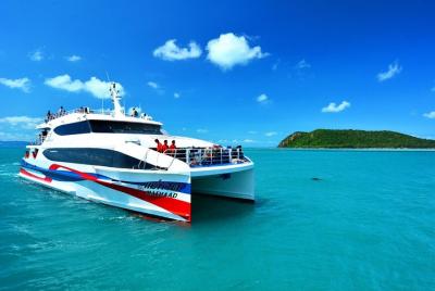 Koh Phangan to Surat Thani Train Station by Lomprayah Catamaran a Koh Phangan to Surat Thani Train Station by Lomprayah Catamaran a