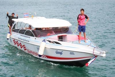 Koh Phi Phi to Phuket by Satun Pakbara Speed Boat Koh Phi Phi to Phuket by Satun Pakbara Speed Boat