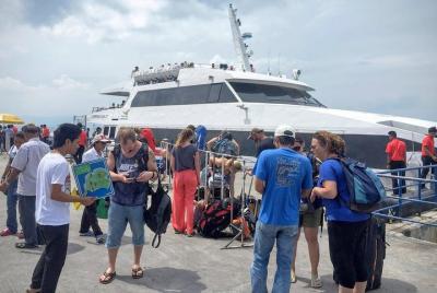 Koh Phangan to Ao Nang by Lomprayah Catamaran, Coach and Shared Minivan Koh Phangan to Ao Nang by Lomprayah Catamaran, Coach and Shared Minivan