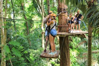 Flying Hanuman Ziplines 28 platforms with Free Transfer RoundTrip