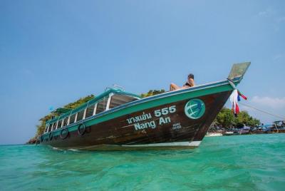 4-Island Tour by Traditional Big Longtail Boat from Krabi 4-Island Tour by Traditional Big Longtail Boat from Krabi