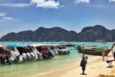 Full Day Phi Phi and Bamboo Islands Speedboat Tour from Krabi