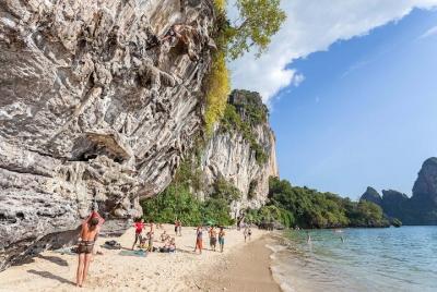 Rock Climbing Adventure at Railay Beach from Krabi