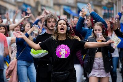  Boogie Shoes Silent Disco Walking Party Camden Town