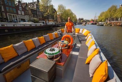 Amsterdam Private Canal Cruise with Drinks 