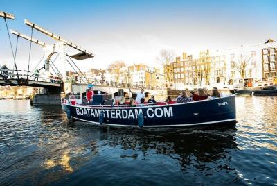 Amsterdam 1-Hour Canal Cruise with Live Guide  Amsterdam 1-Hour Canal Cruise with Live Guide