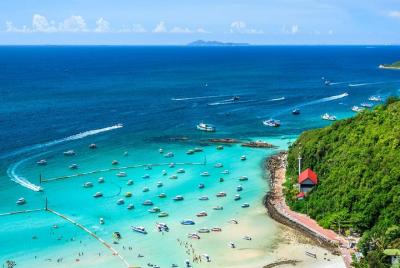 Coral Island Half-day Trip from Pattaya stopover for Parasailing  Coral Island Half-day Trip from Pattaya stopover for Parasailing