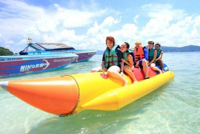 Full Day Coral Island Tour With Banana Boat By Speedboat From Phu