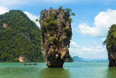 Phang Nga Bay & James Bond Island with Canoeing By Big Boat From 