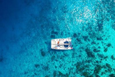 Coral Island & Sunset by Catamaran
