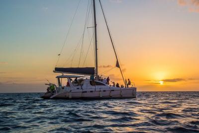 Sunset Cruise Tour and Dinner At Promthep Cape by Catamaran