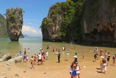 Phuket James Bond Island Sea Canoe Tour by Big Boat including Lun