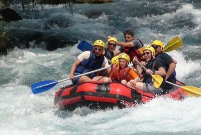 Rafting and Quad Adventure with Zipline, Combo Tour From Antalya 