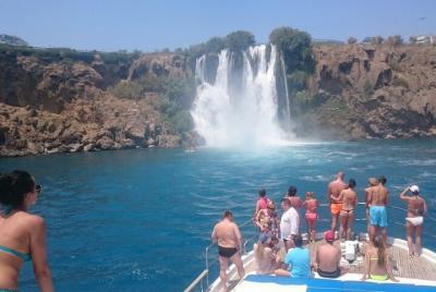Half-Day Boat Tour to Antalya Waterfalls